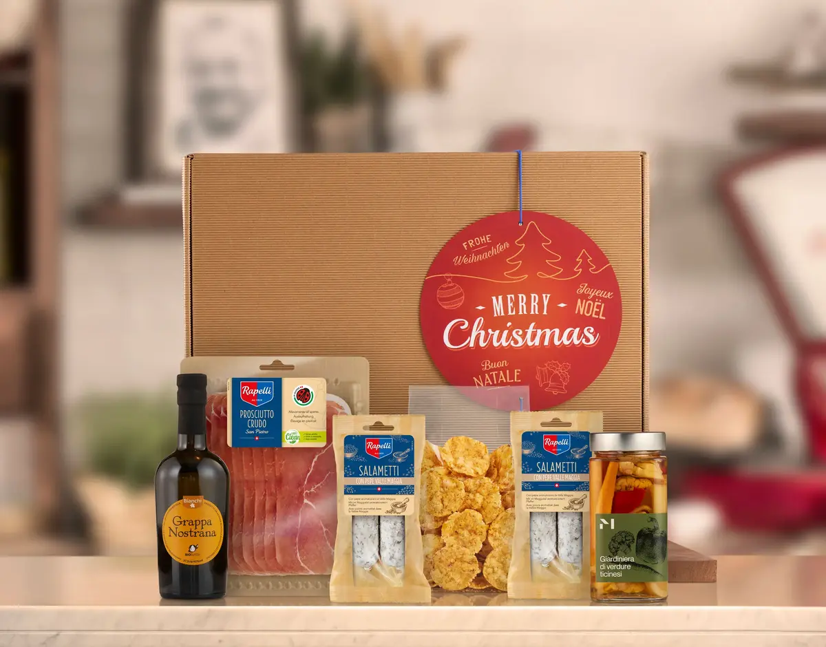 «Joyeux Noël» - Coffret cadeau Tradition Tessin