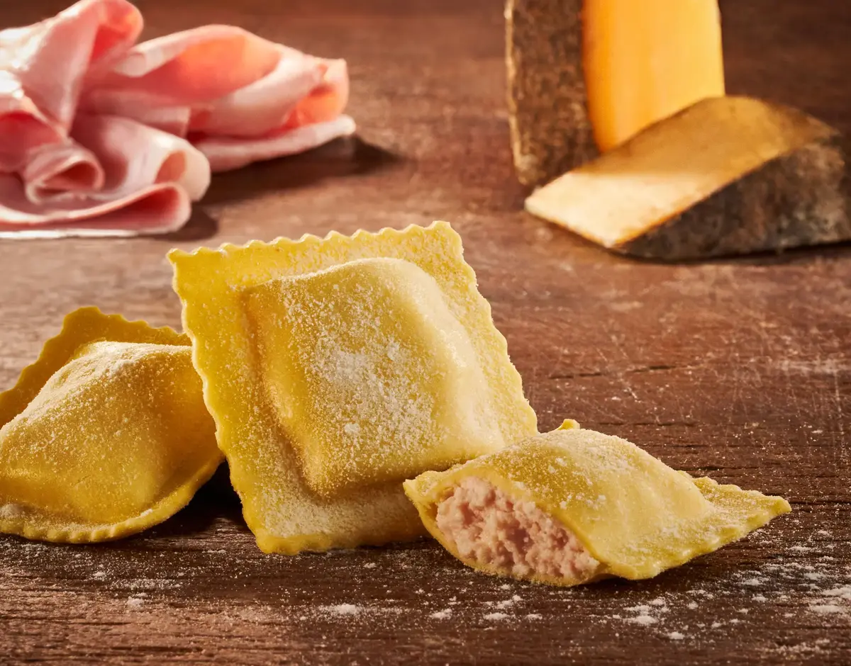 Raviolis au jambon cuit et au fromage d'alpage Valle Maggia