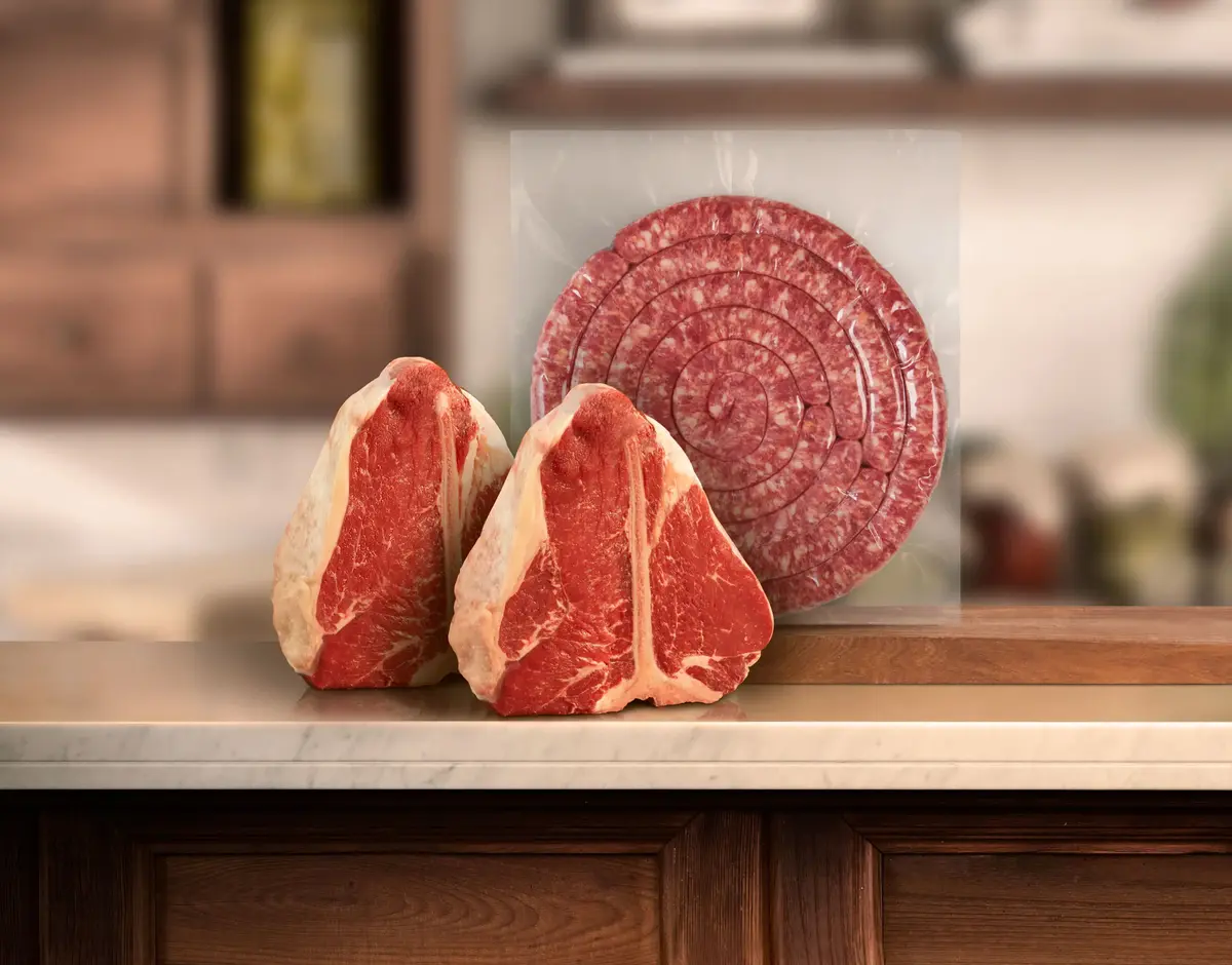 Sélection «Mix Grillade du Tessin» avec Dry aged T-Bone