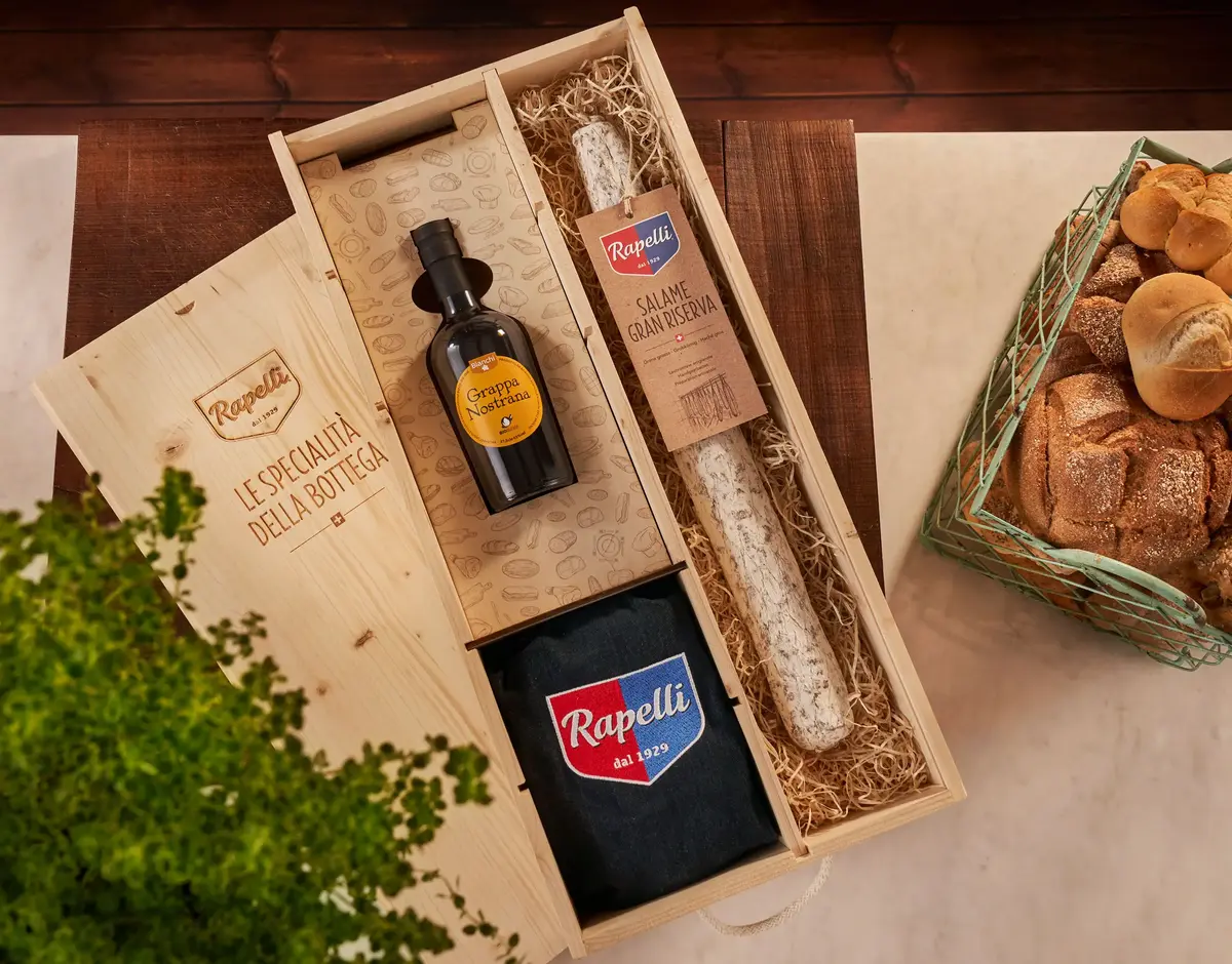 Confezione regalo "Gran Riserva con Grappa Nostrana Bio"