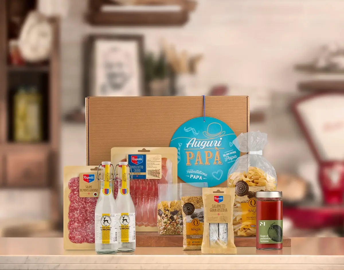 "Auguri Papà" - Confezione regalo Ticino Terroir