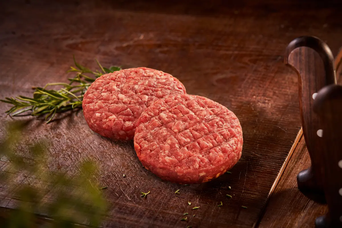 Burger di manzo nature (2 x ±150g)