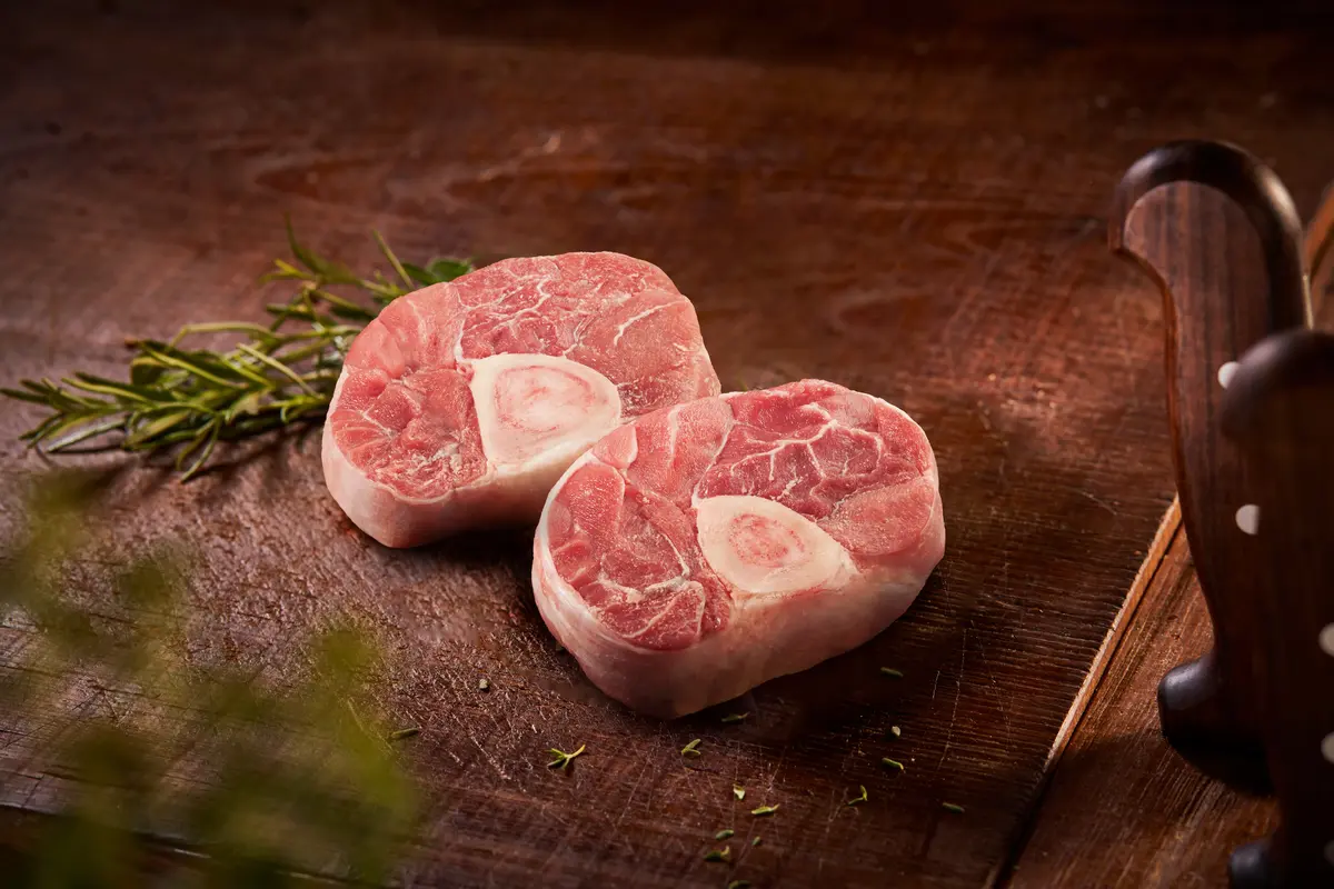 Jarrets de veau en portions (2 x ±250g)