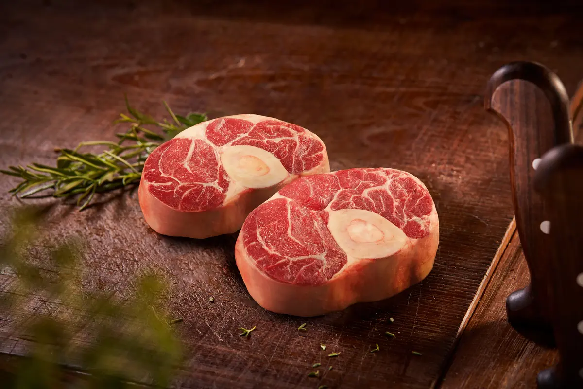 Ossibuchi di manzo (2 x ±300g)