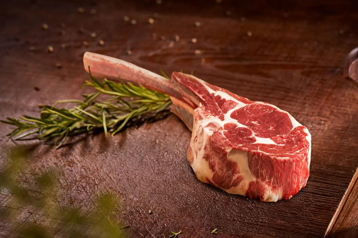 Dry aged Tomahawk de Scottona
