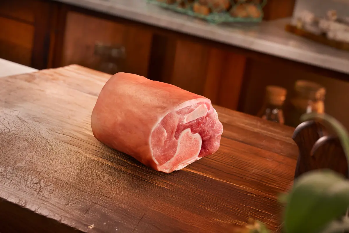 Schweinshaxe mit Schwarte ±600g