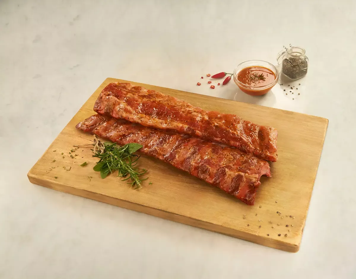Puntine carré di maiale marinate